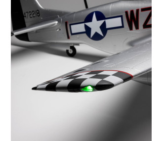 Avion RC E-flite P-51D Mustang « Big Beautiful Doll » 1,5 m PNP – EFL-3360