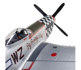 Avion RC E-flite P-51D Mustang « Big Beautiful Doll » 1,5 m PNP – EFL-3360