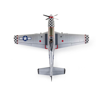Avion RC E-flite P-51D Mustang « Big Beautiful Doll » 1,5 m PNP – EFL-3360