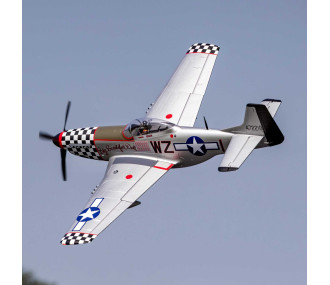 Avion RC E-flite P-51D Mustang « Big Beautiful Doll » 1,5 m PNP – EFL-3360