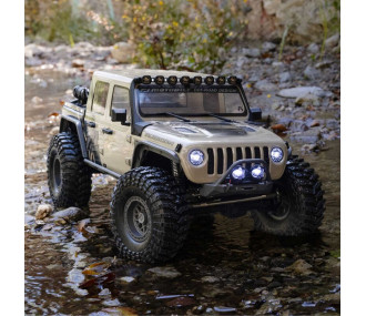 1/10 Axial SCX10 III Jeep JT Gladiator 4x4 RTR brushed, marron