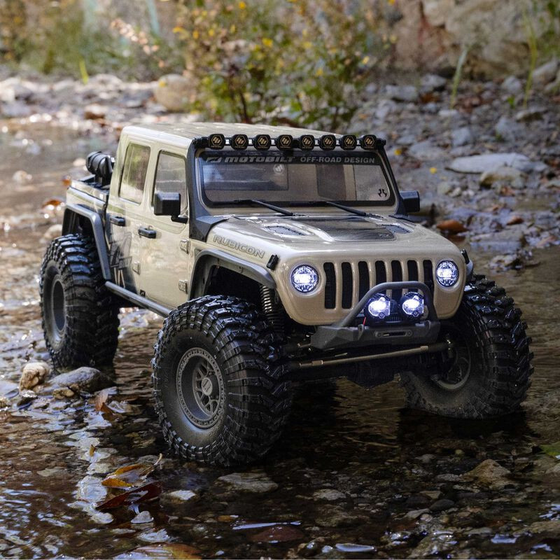 1/10 Axial SCX10 III Jeep JT Gladiator 4x4 RTR brushed, marron