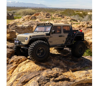 1/10 Axial SCX10 III Jeep JT Gladiator 4x4 RTR brushed, marron