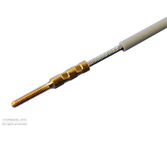 BOWDEN CABLE Ø3,8/2 avec embout M3