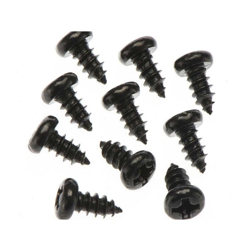 ARRMA AR736306 BH Tornillo autorroscante en cruz M3x6mm (10)