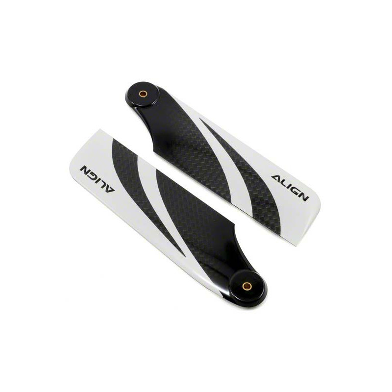 Align 85mm Carbon Fiber Tail Blades TREX 550E