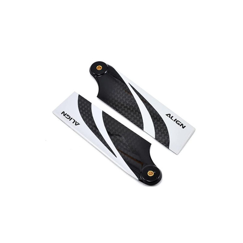 Align 90mm Carbon Fiber Tail Blades TREX 550E