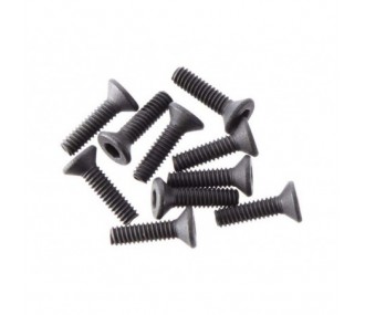 ARRMA AR722208 Flat Head Screw 2x8mm (10)