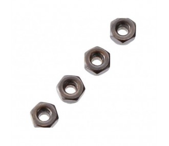 ARRMA AR715008 Nylon Nut 2.5mm (4)