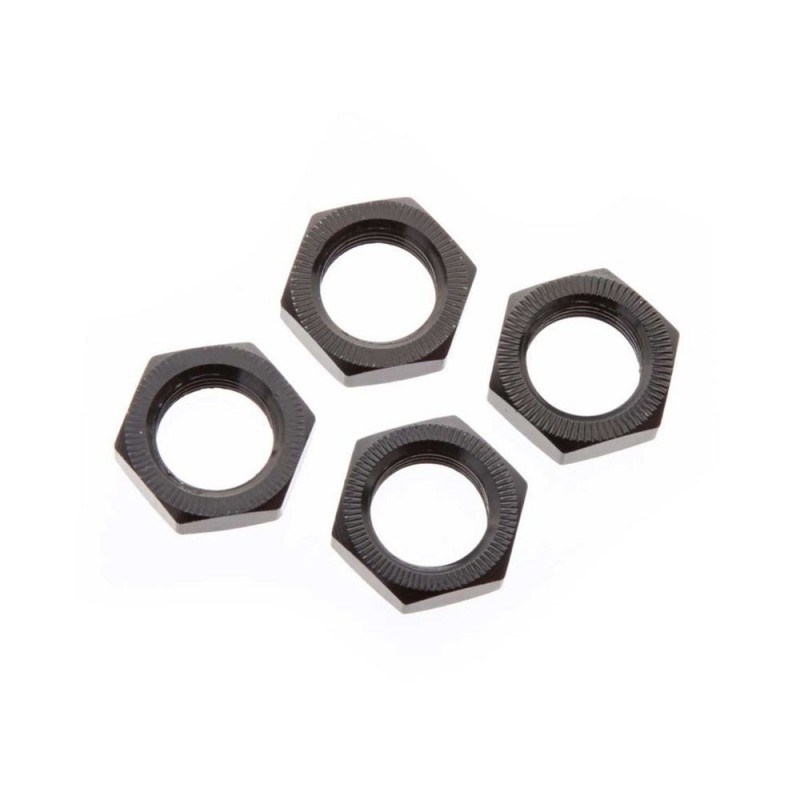 ARRMA AR310449 Wheel Nut Aluminum 17mm Black (4)