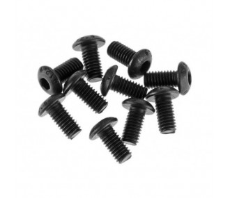 ARRMA AR721306 Button Head Screw 3x6mm (10)