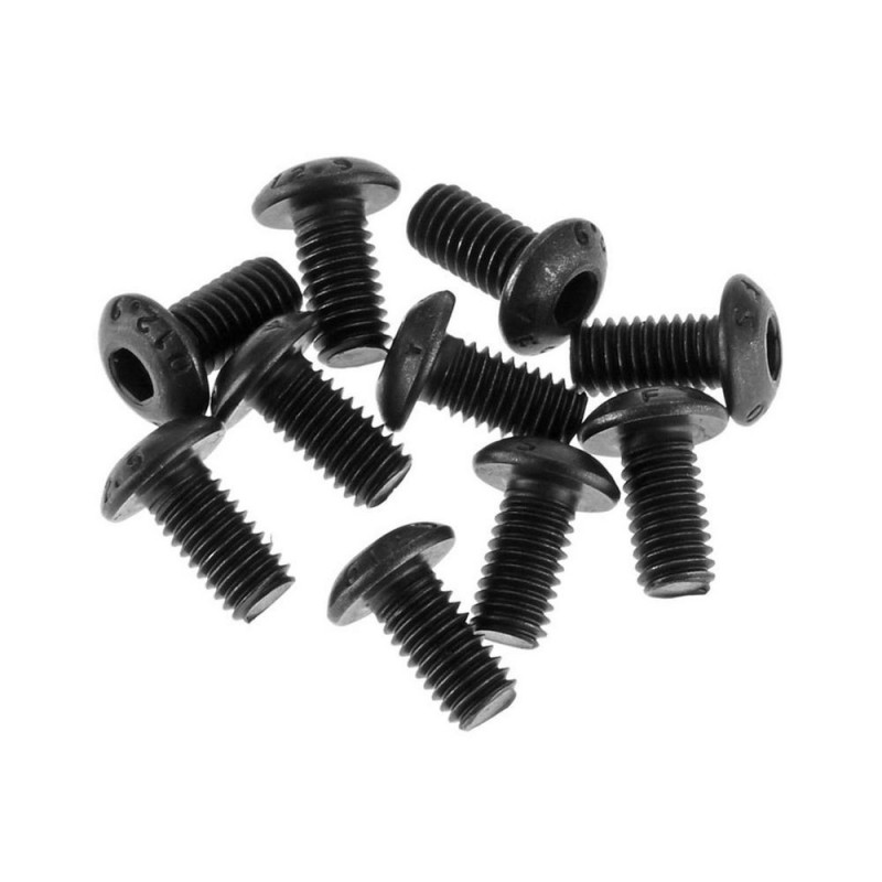 ARRMA AR721306 Button Head Screw 3x6mm (10)