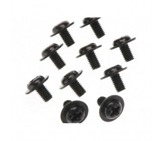 ARRMA AR739001 ButtnHead MachineFlange Screw M3x5mm (10)