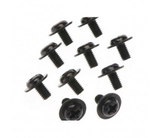 ARRMA AR739001 Button Head Machine Flange Screw M3x5mm (10)