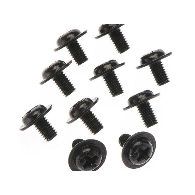 ARRMA AR739001 ButtnHead MachineFlange Screw M3x5mm (10)