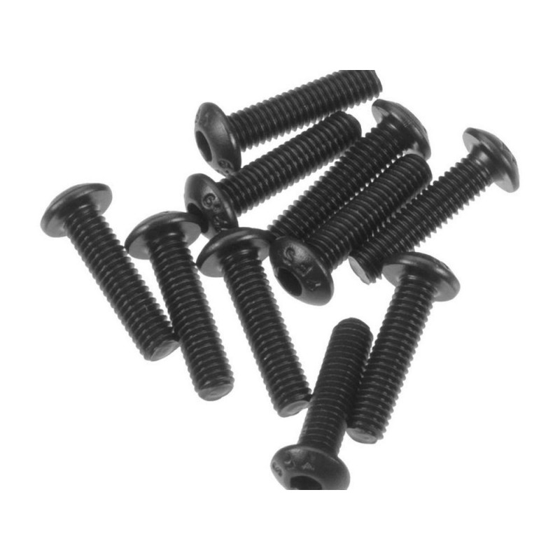 ARRMA AR721312 Button Head Screw 3.x12mm (10)