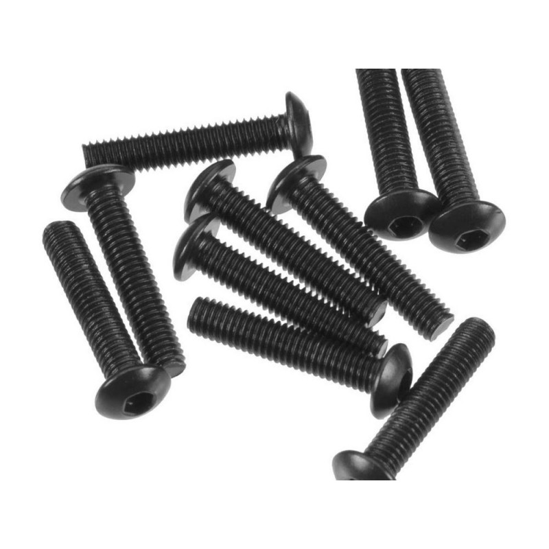 ARRMA AR721315 Button Head Screw 3x15mm (10)