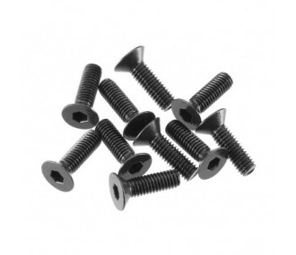 ARRMA AR722310 Flat Head Screw 3x10mm (10)