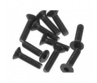 ARRMA AR722312 Flat Head Screw 3x12mm (10)