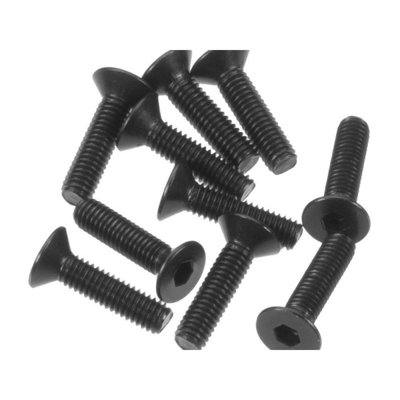 ARRMA AR722312 Flat Head Screw 3x12mm (10)