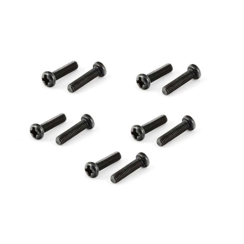 ARRMA AR725312 Button Head Cross Machine Screw 3x12mm (10)
