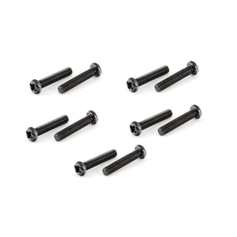 ARRMA AR725315 Button Head Cross Machine Screw 3x15mm (10)