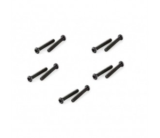 ARRMA AR725320 ButtnHead Cross Machine Screw 3x20mm (10)