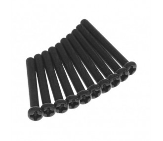 ARRMA AR725328 Button Head Cross Machine Screw 3x28mm (10)