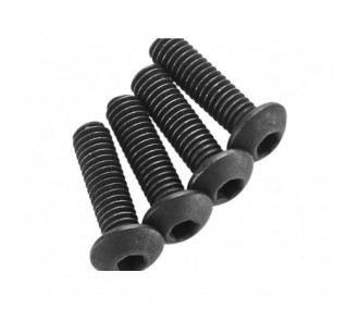 ARRMA AR721414 Button Head Screw 4x14mm (4)