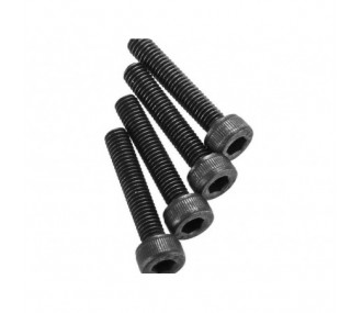 ARRMA AR723316 Cap Head Hex Machine Screw 3x16mm (4)