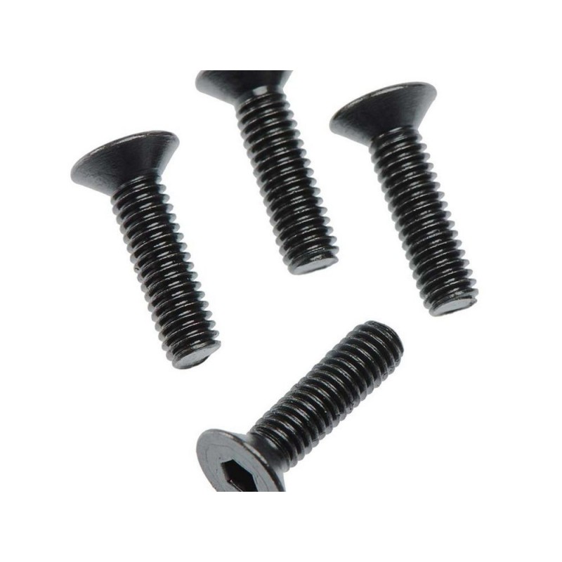 ARRMA AR722415 Flat Head Hex Machine Screw 4x15mm 4x4 (4)