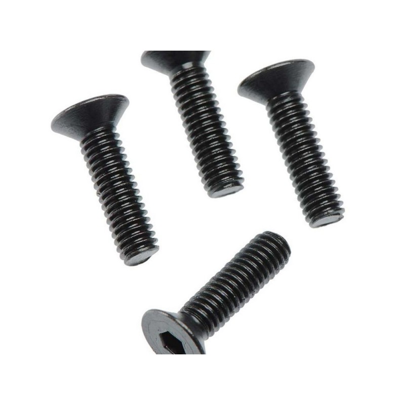 ARRMA AR722415 Flt Head Hex Machine Screw 4x15mm 4x4 (4)