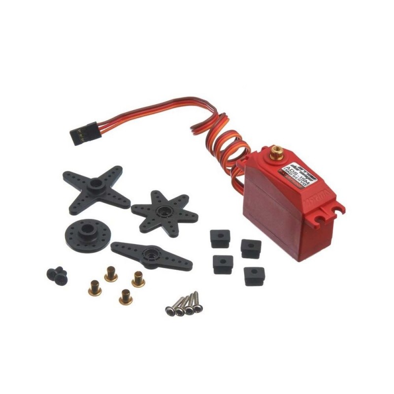 ARRMA AR390139 ADS-15M V2 15kg Servo Estanco Rojo