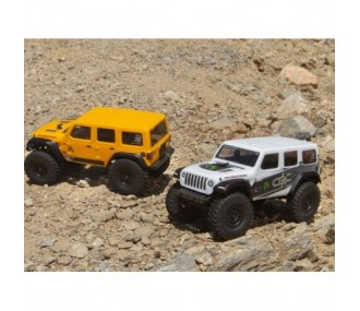 AXIAL SCX24 2019 Jeep Wrangler Yellow JLU CRC Rock Crawler 4WD RTR 1/24