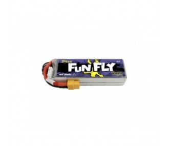 Batterie Tattu lipo Funfly Series 4S 14.8V 1800mAh 100C prise xt60