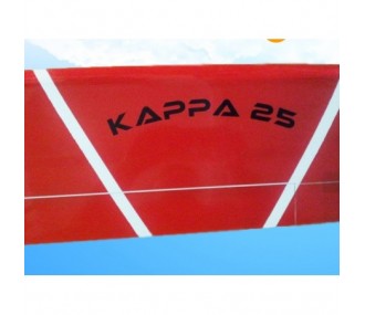 Motoplaneur Eroplan tout fibre Kappa 25 env 2.49m avec housses et LDS