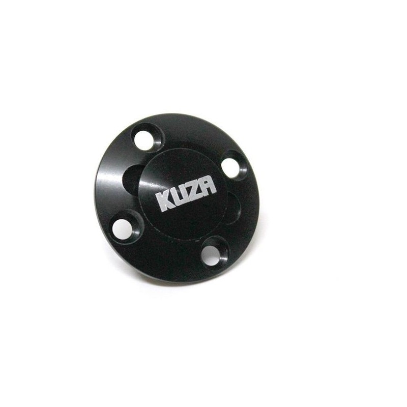 Black CNC aluminum filler cap KUZA