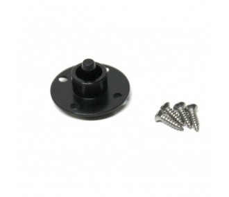 Black CNC aluminum filler cap KUZA