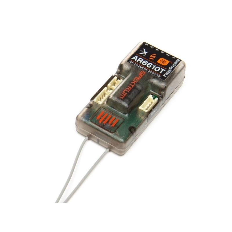 Spektrum AR6610T DSMX 6-channel telemetry receiver