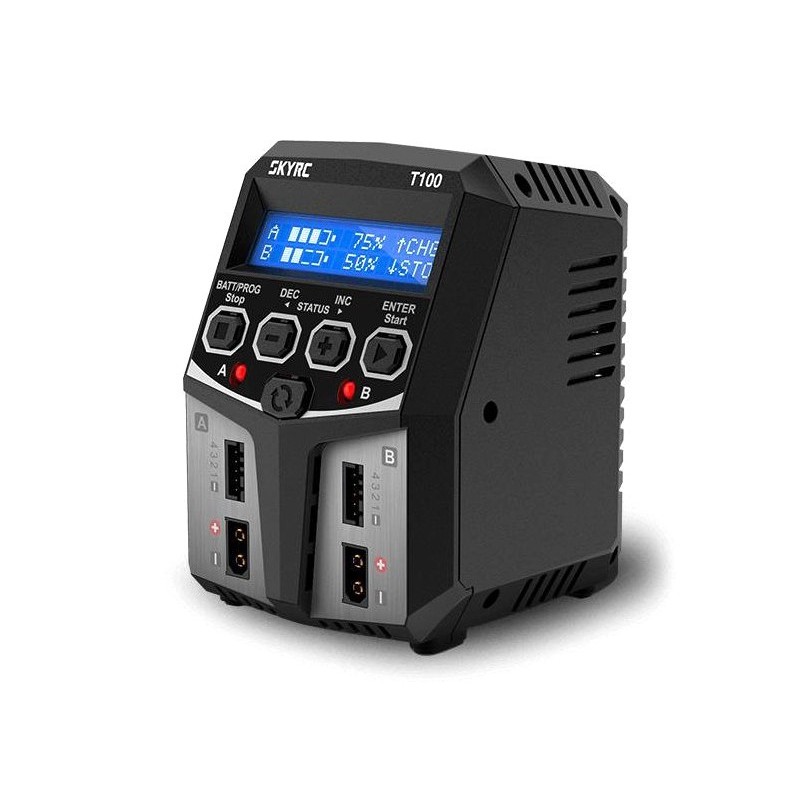 Chargeur Sky RC T100 Duo 2x50W 2-4S 220V SKYRC