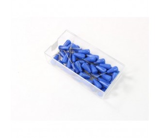 Epingles pour la construction (50 pcs) - Bleues