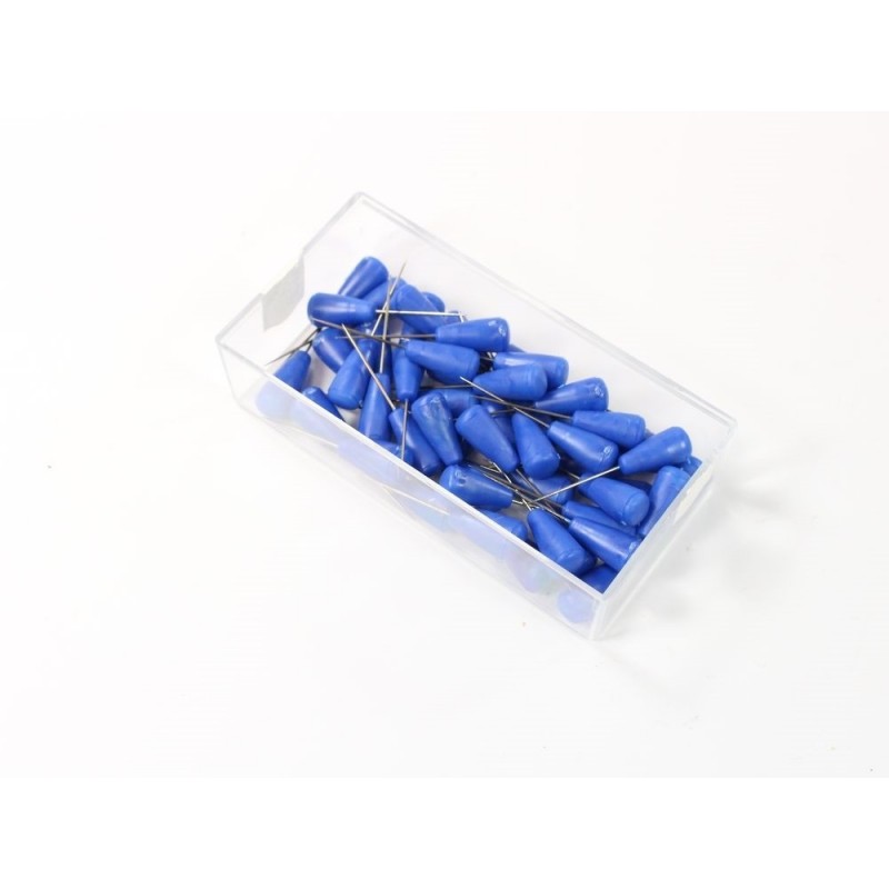 Epingles pour la construction (50 pcs) - Bleues