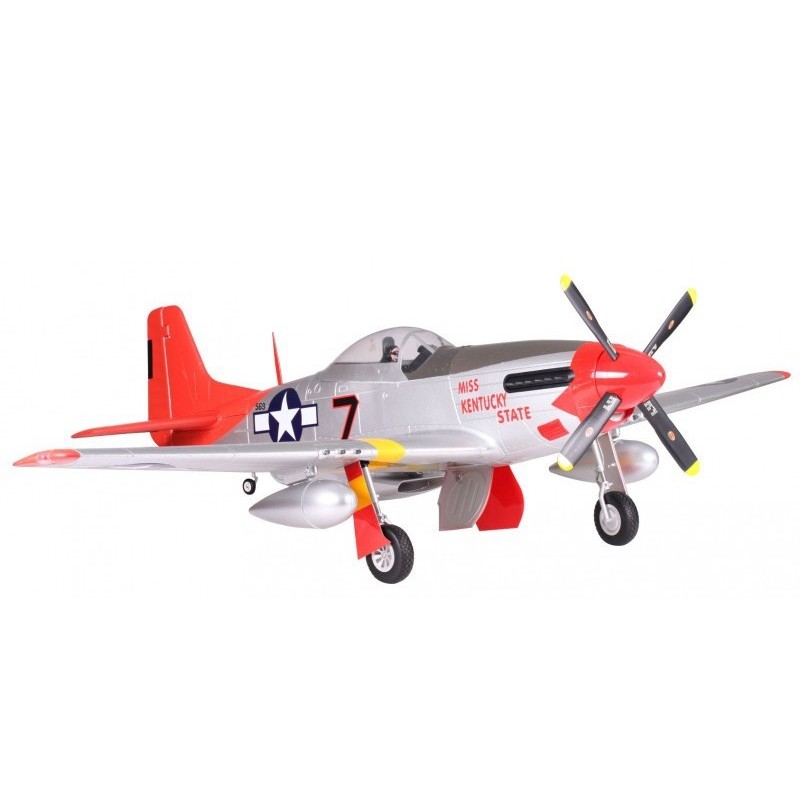 Flugzeug FMS P51 Red Tail Mustang PNP ca.1.70m