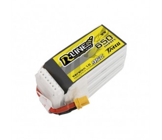 Tattu R-line V1.0 lipo 6S 22.2V 650mAh 95C XT30 battery