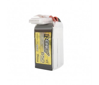 Batterie Tattu R-line V1.0 lipo 6S 22.2V 650mAh 95C prise XT30