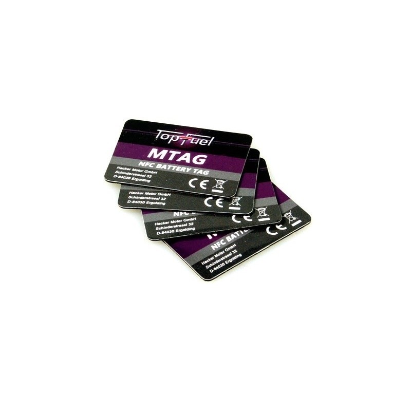 TopFuel MTAG Battery sticker (4pcs)