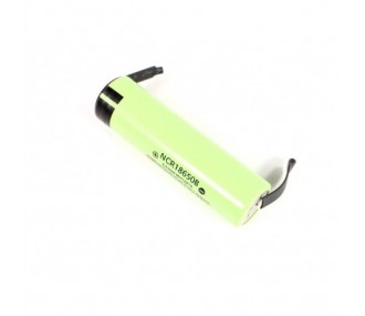 LiIon 1S 3400mAh 5A FLASH RC battery (18650 format) - with tabs