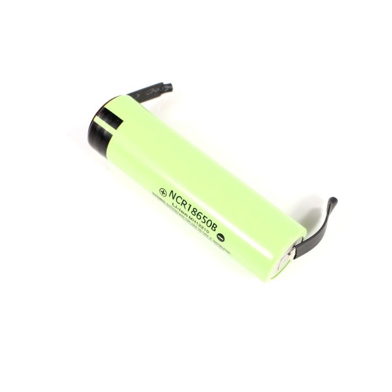 Batteria LiIon 1S 3400mAh 5A FLASH RC (formato 18650) - con linguette