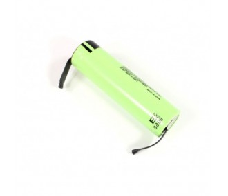 Batteria LiIon 1S 3400mAh 5A FLASH RC (formato 18650) - con linguette