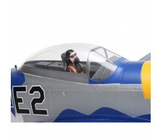 E-Flite P-51D MUSTANG 1.5m BNF basic aircraft